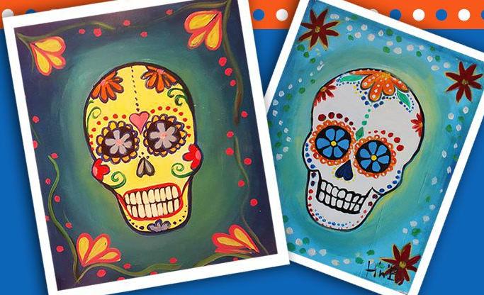 Sugar Skulls Painting Party